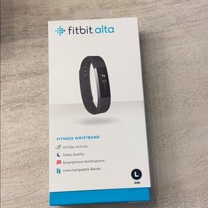 Never worn Fitbit Alta Black wristband